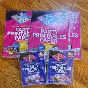 Lot of  party printable photo paper